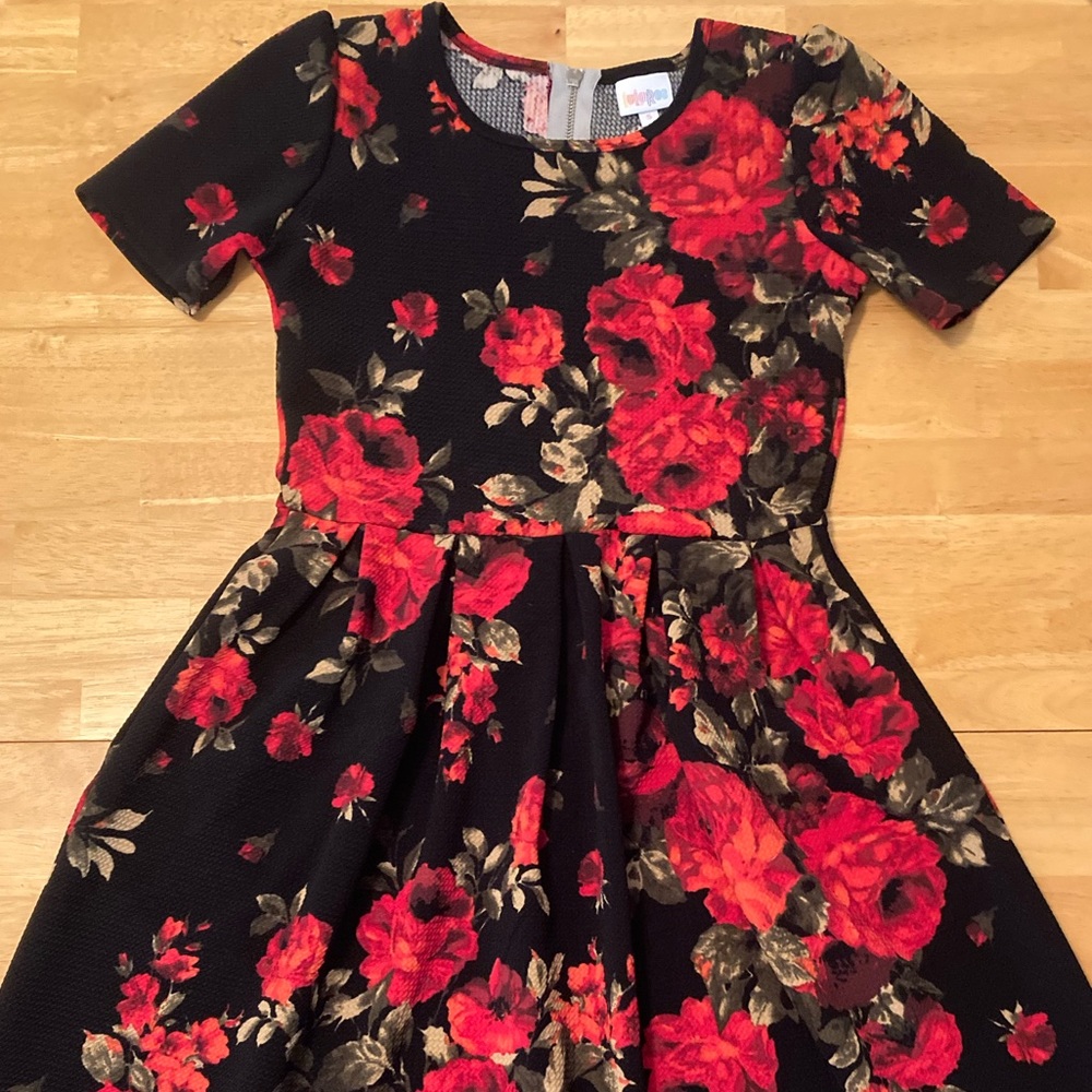 LuLaRoe Small Amelia Dress NWOT Unicorn